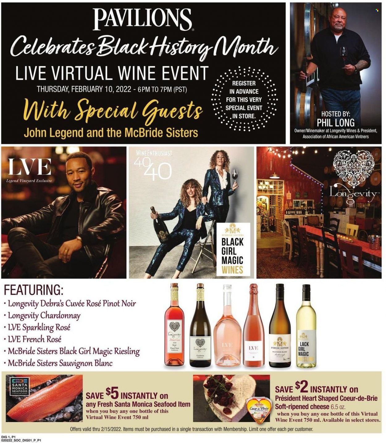 Pavilions (CA) Weekly Ad Flyer February 6 to February 13
