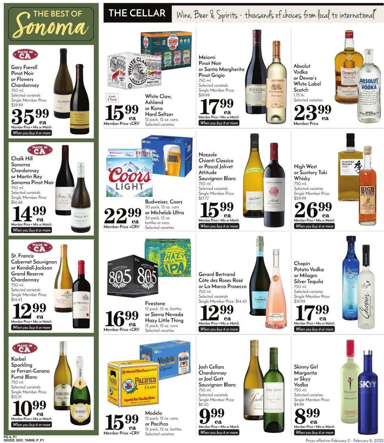 Pavilions (CA) Weekly Ad Flyer February 6 to February 13