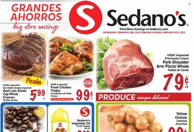 Sedano's (FL) Weekly Ad Flyer February 6 to February 13