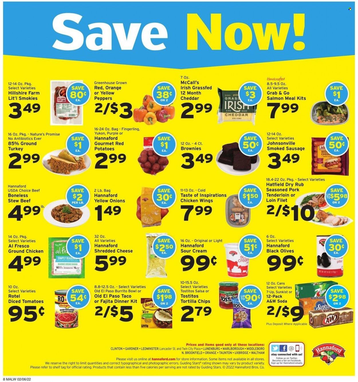 Hannaford (MA) Weekly Ad Flyer February 6 to February 13