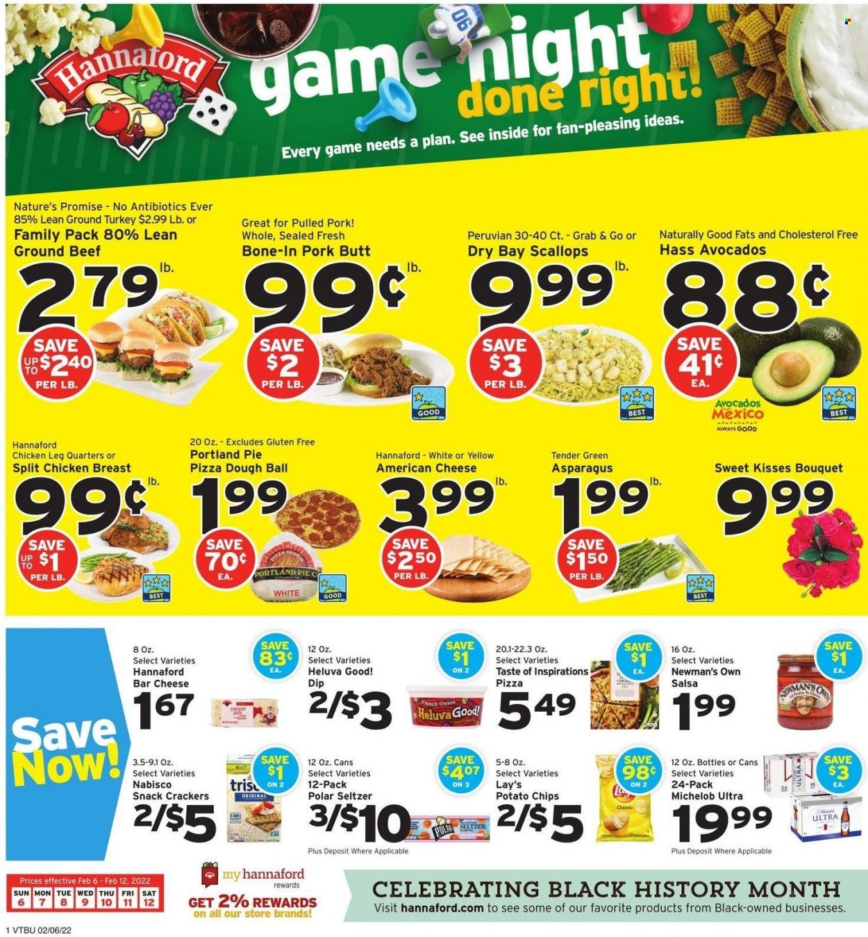 Hannaford (VT) Weekly Ad Flyer February 6 to February 13