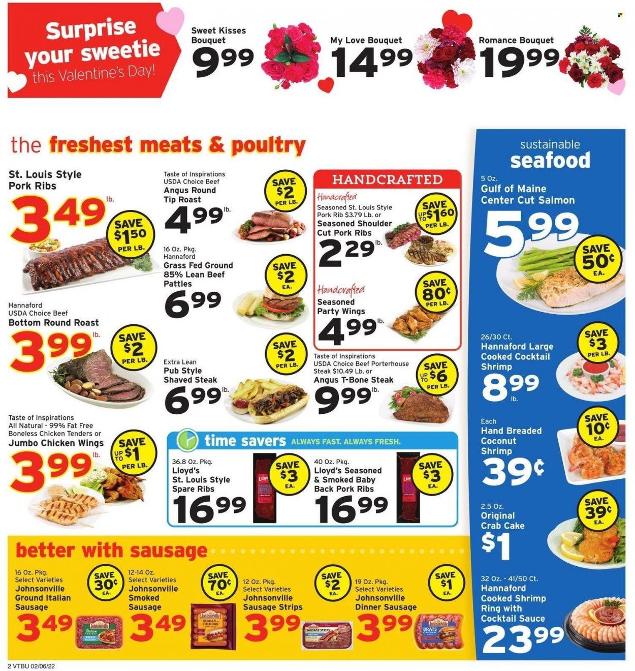 Hannaford (VT) Weekly Ad Flyer February 6 to February 13