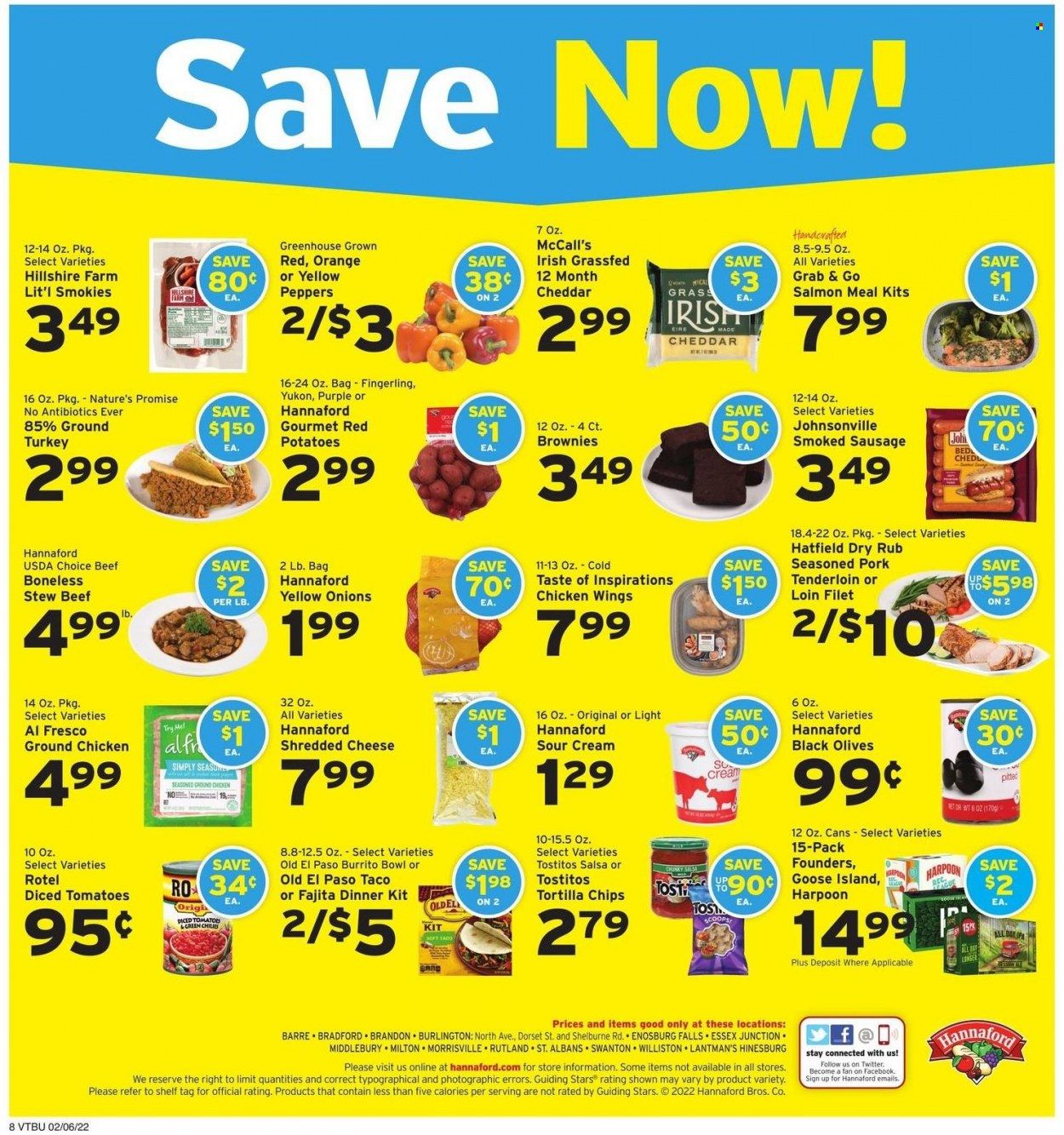 Hannaford (VT) Weekly Ad Flyer February 6 to February 13
