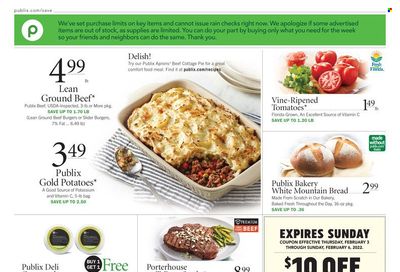 Publix (AL, FL, GA, NC, SC, TN) Weekly Ad Flyer February 6 to February 13