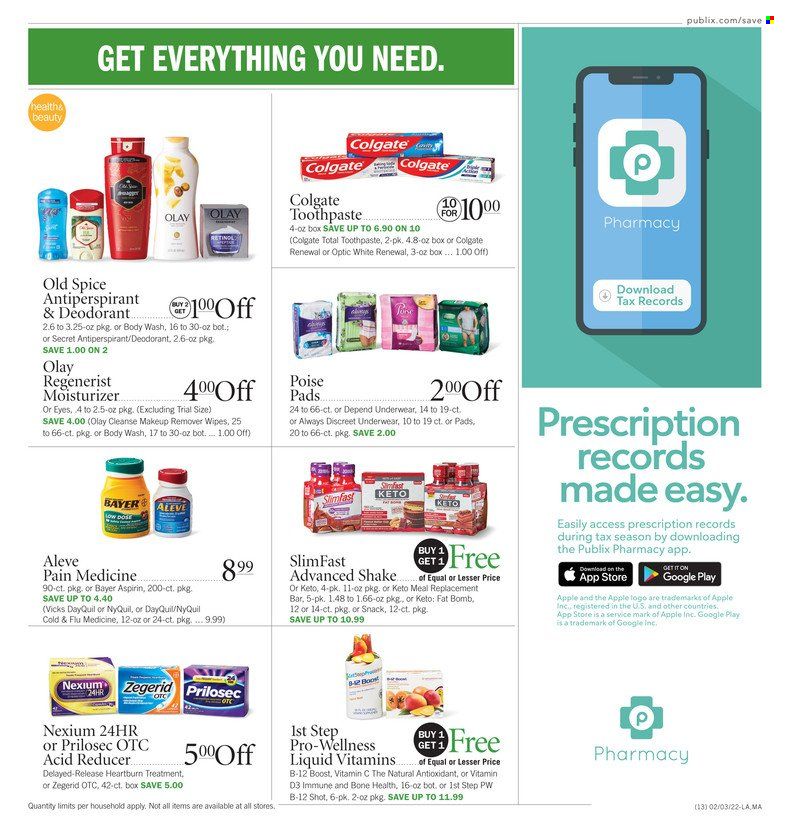 Publix (AL, FL, GA, NC, SC, TN) Weekly Ad Flyer February 6 to February 13