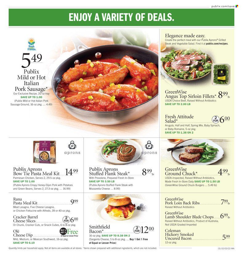 Publix (AL, FL, GA, NC, SC, TN) Weekly Ad Flyer February 6 to February 13