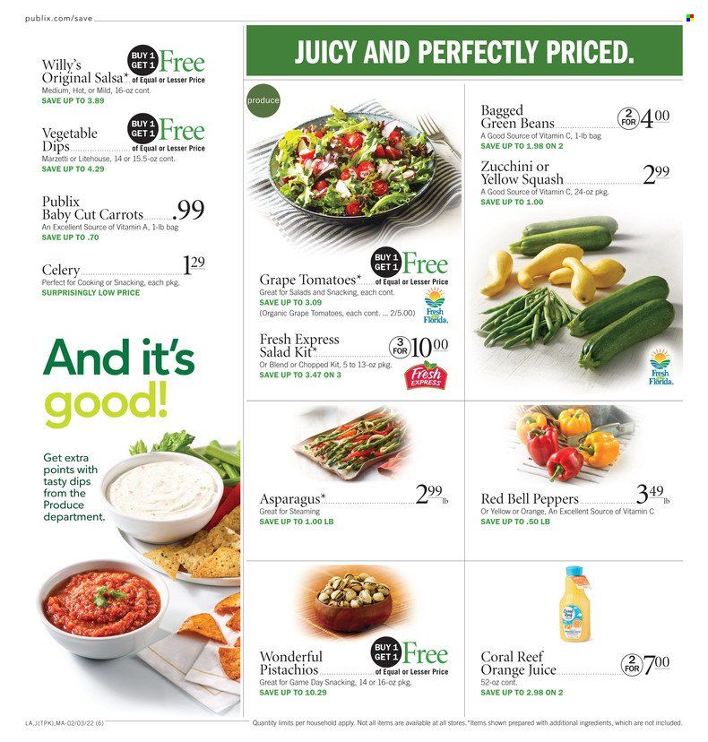 Publix (AL, FL, GA, NC, SC, TN) Weekly Ad Flyer February 6 to February 13