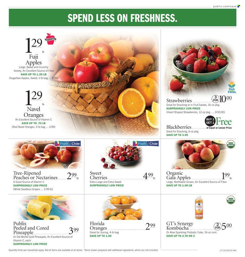 Publix (AL, FL, GA, NC, SC, TN) Weekly Ad Flyer February 6 to February 13