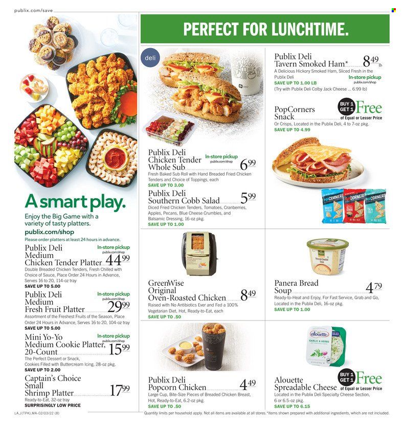 Publix (AL, FL, GA, NC, SC, TN) Weekly Ad Flyer February 6 to February 13