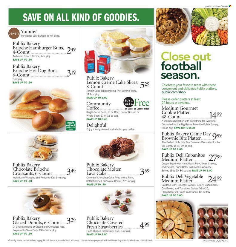 Publix (AL, FL, GA, NC, SC, TN) Weekly Ad Flyer February 6 to February 13
