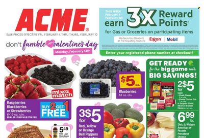 ACME (DE, NJ, NY, PA) Weekly Ad Flyer February 6 to February 13