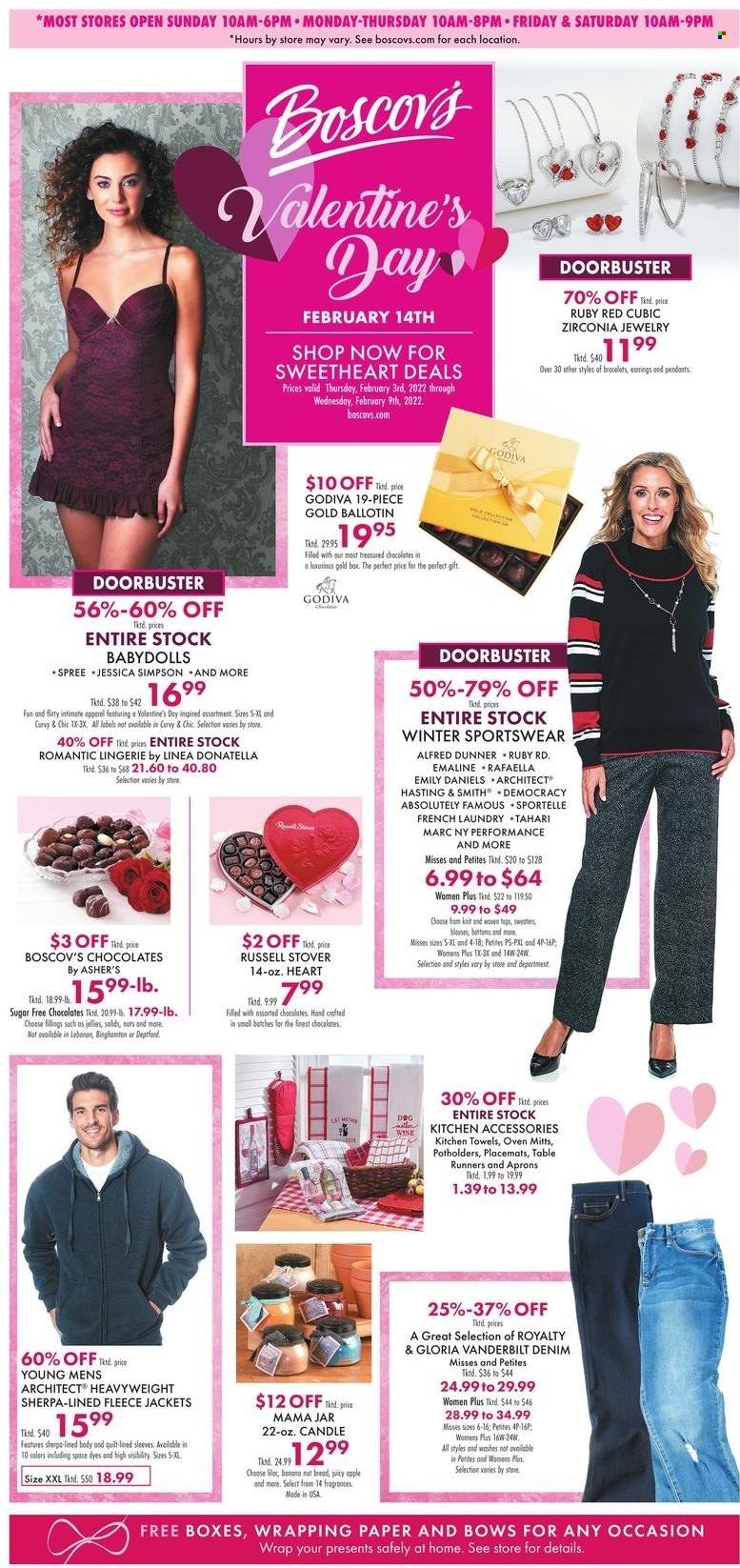 Boscov's (CT, DE, MD, NJ, NY, PA) Weekly Ad Flyer February 6 to February 13