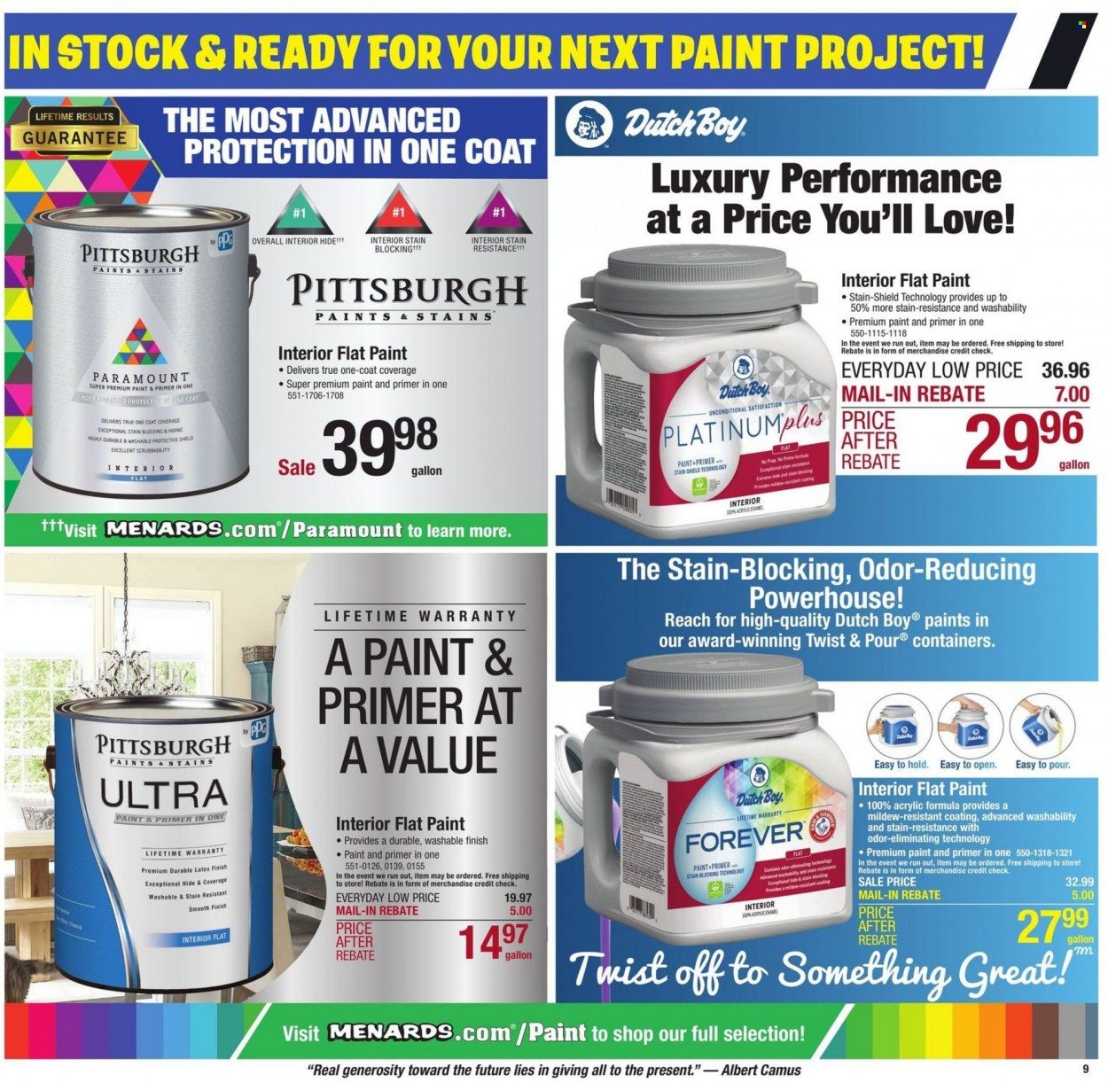 Menards Weekly Ad Flyer February 6 to February 13