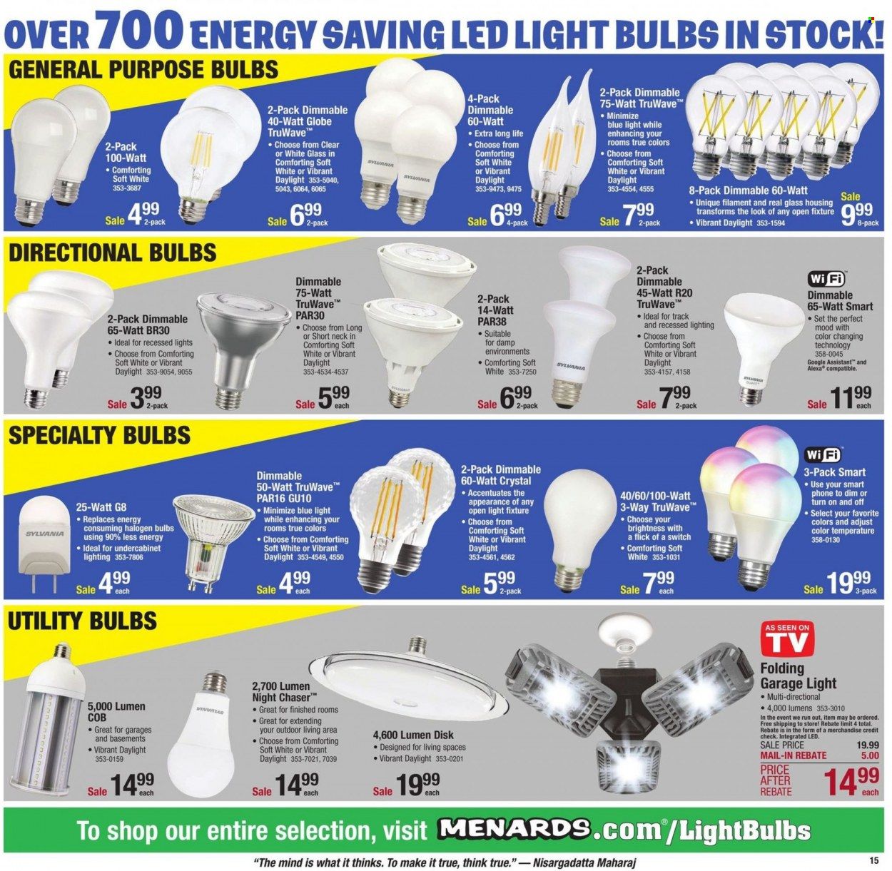 Menards Weekly Ad Flyer February 6 to February 13