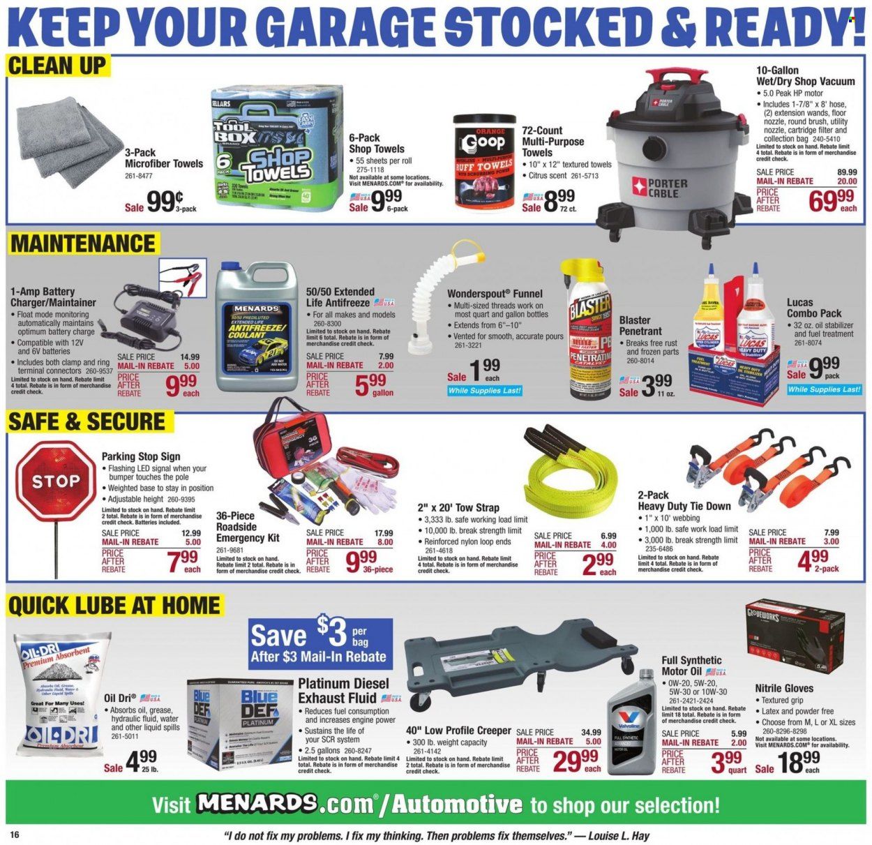 Menards Weekly Ad Flyer February 6 to February 13
