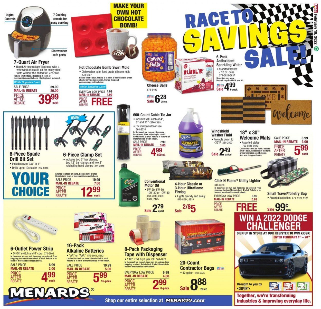Menards Weekly Ad Flyer February 6 to February 13