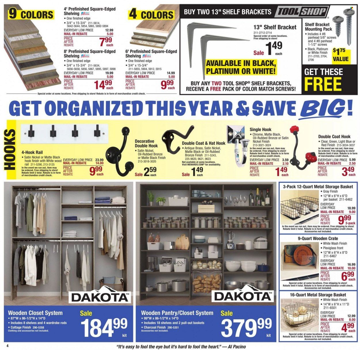 Menards Weekly Ad Flyer February 6 to February 13