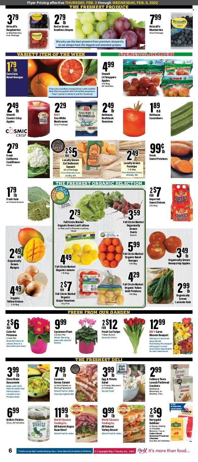 Big Y (MA) Weekly Ad Flyer February 6 to February 13