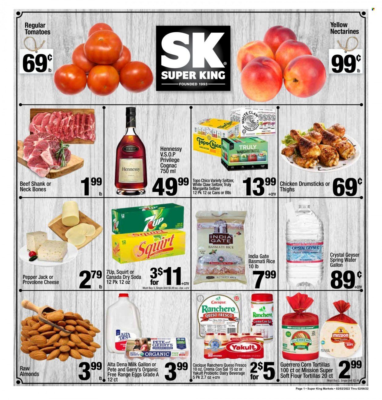 Super King Markets (CA) Weekly Ad Flyer February 6 to February 13