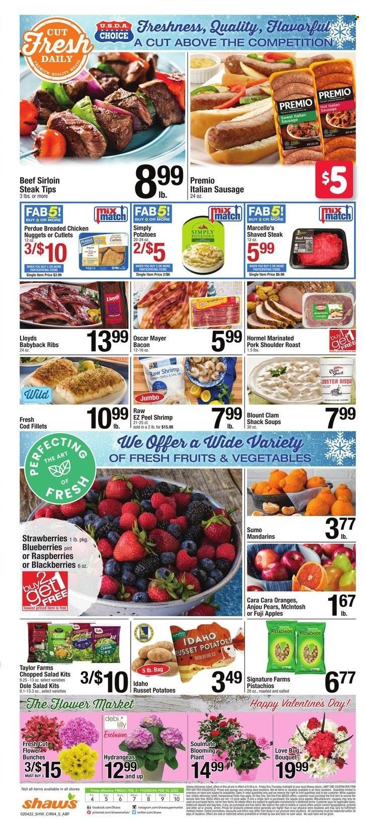 Shaw’s (MA, ME, NH, RI, VT) Weekly Ad Flyer February 6 to February 13