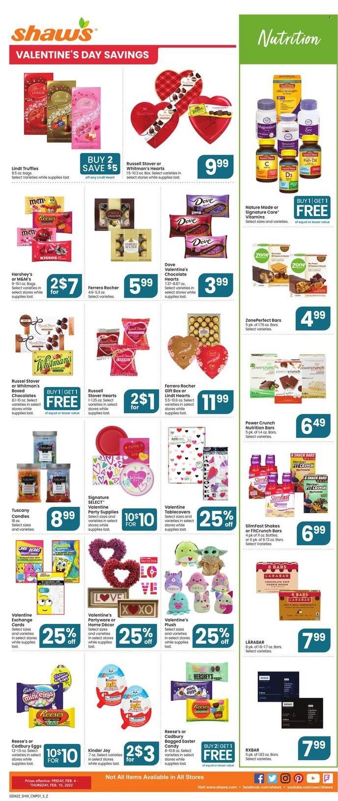 Shaw’s (MA, ME, NH, RI, VT) Weekly Ad Flyer February 6 to February 13