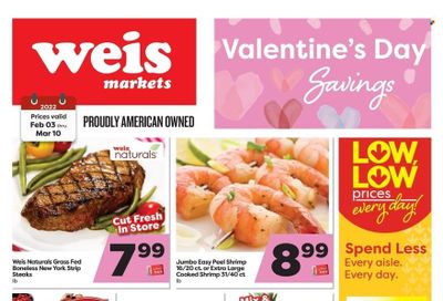 Weis (MD, NY, PA) Weekly Ad Flyer February 6 to February 13