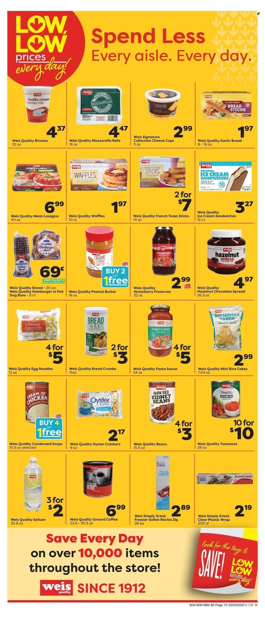 Weis (MD, NY, PA) Weekly Ad Flyer February 6 to February 13