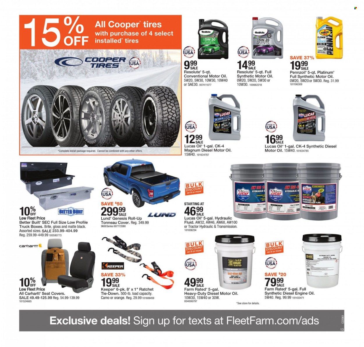 Fleet Farm (IA, MN, ND, WI) Weekly Ad Flyer February 6 to February 13