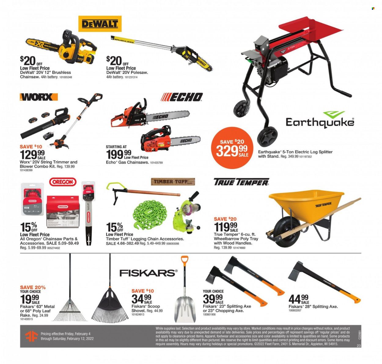 Fleet Farm (IA, MN, ND, WI) Weekly Ad Flyer February 6 to February 13
