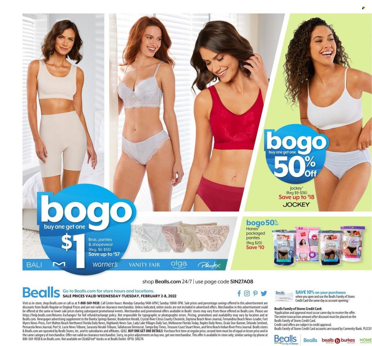 Bealls Florida (FL) Weekly Ad Flyer February 6 to February 13