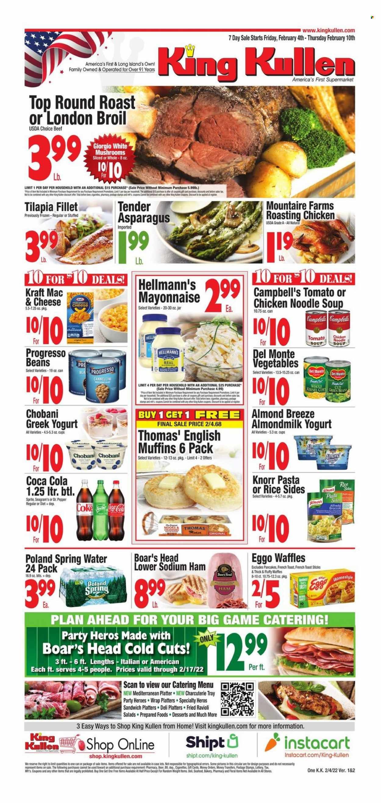 King Kullen (NY) Weekly Ad Flyer February 6 to February 13