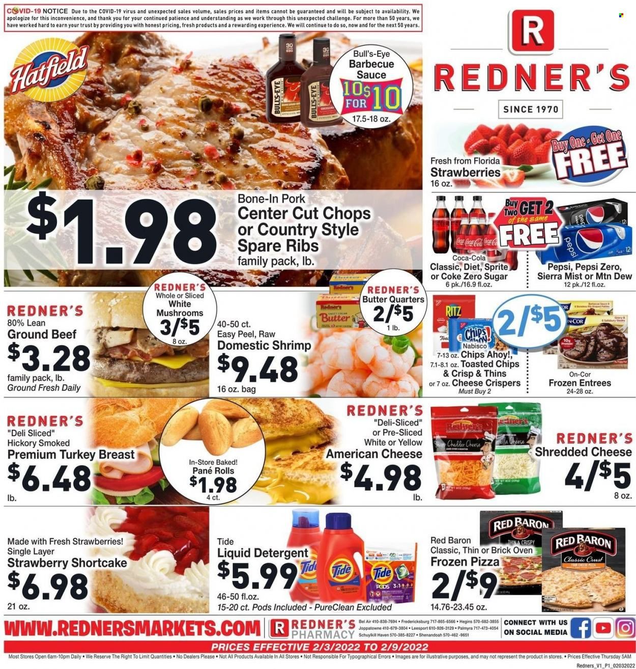 Redner's Markets (DE, MD, PA) Weekly Ad Flyer February 6 to February 13