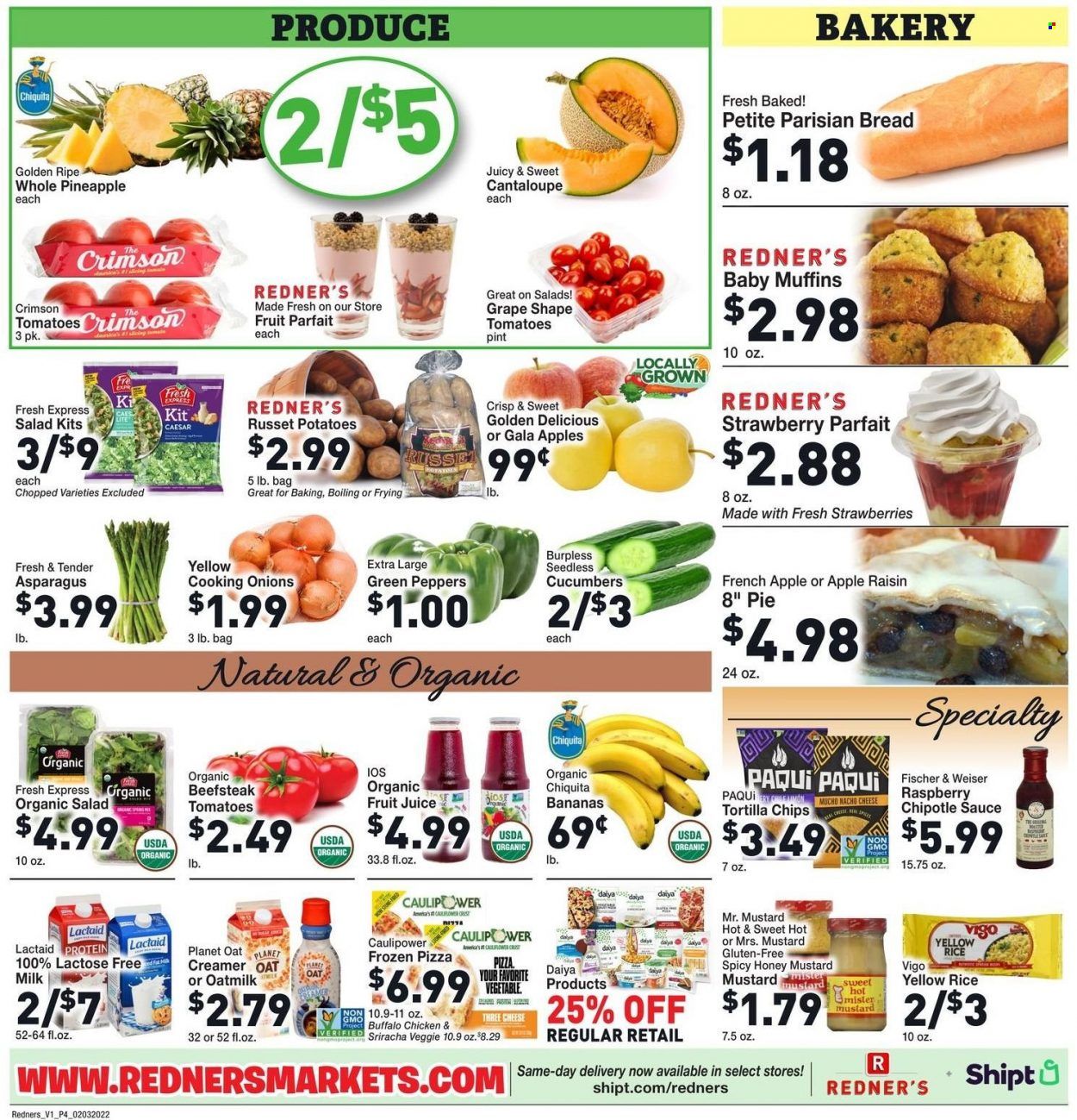 Redner's Markets (DE, MD, PA) Weekly Ad Flyer February 6 to February 13