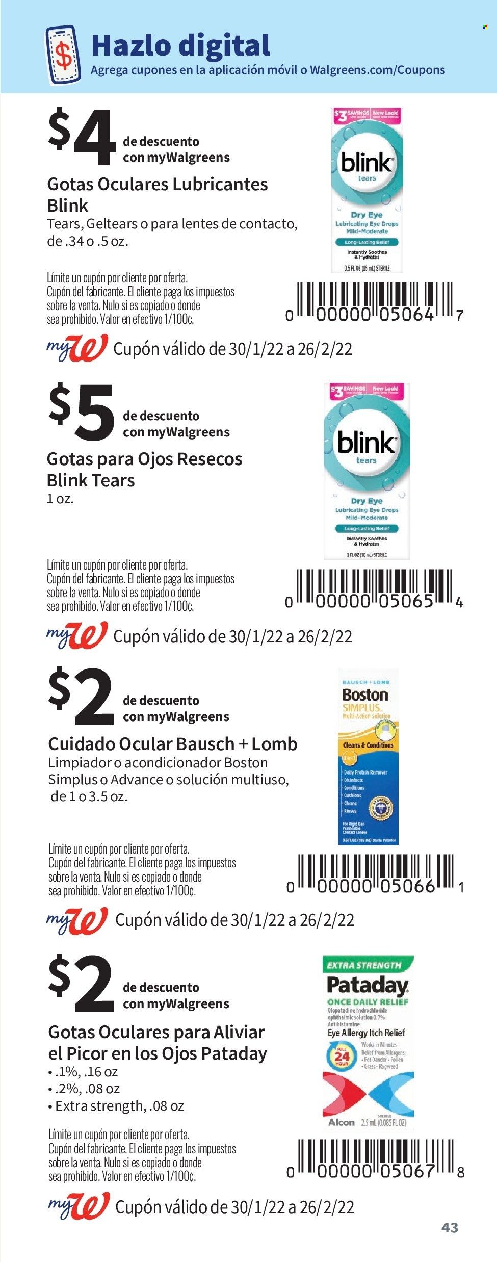 Walgreens Weekly Ad Flyer February 6 to February 13