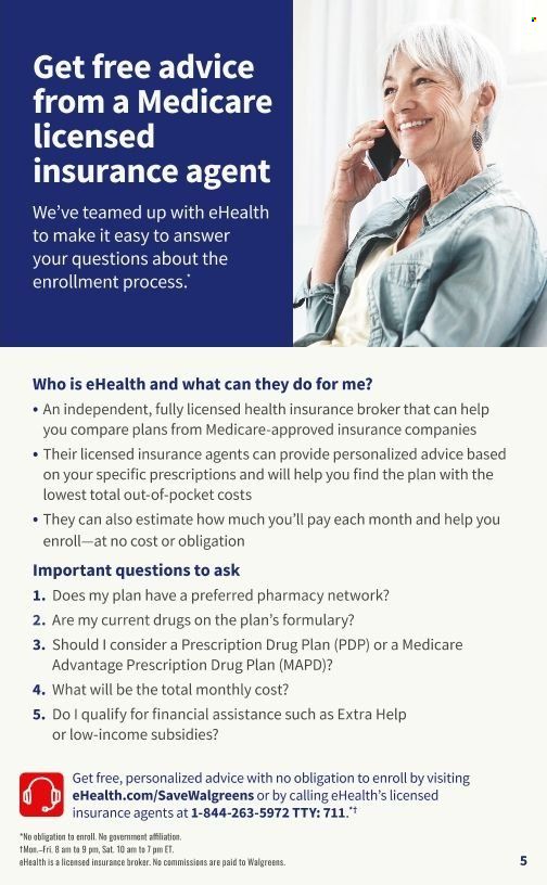 Walgreens Medicare Savings Guide Weekly Ad Flyer Specials December 15 to October 31, 2022