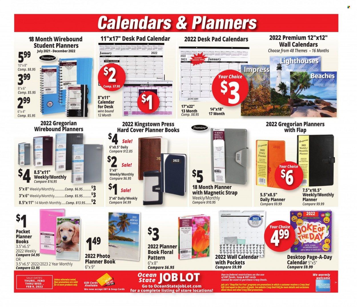 Ocean State Job Lot (CT, MA, ME, NH, NJ, NY, RI) Weekly Ad Flyer February 6 to February 13