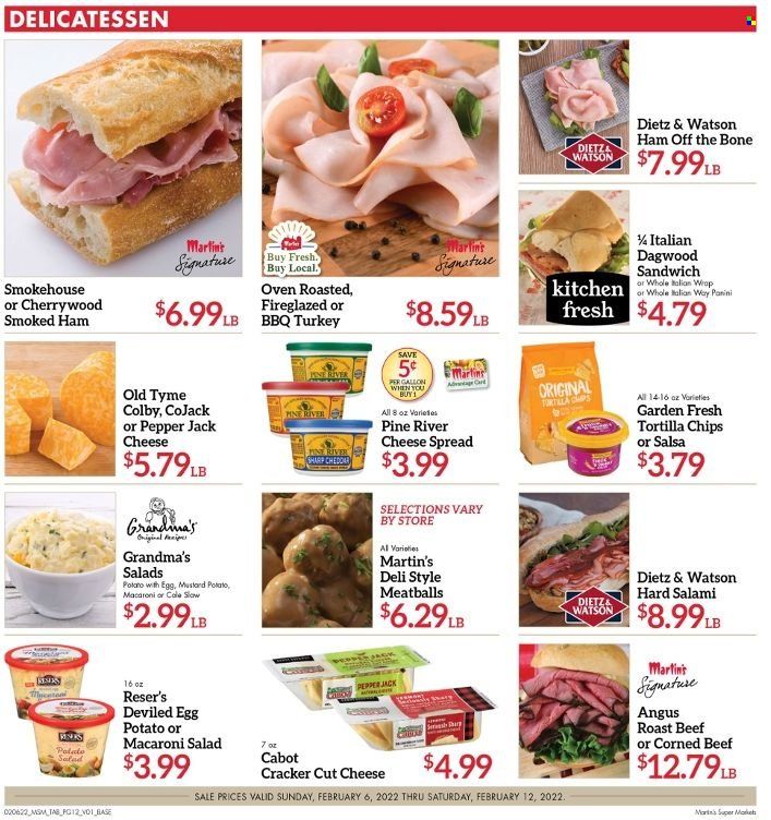 Martin’s (IN, MI) Weekly Ad Flyer February 6 to February 13