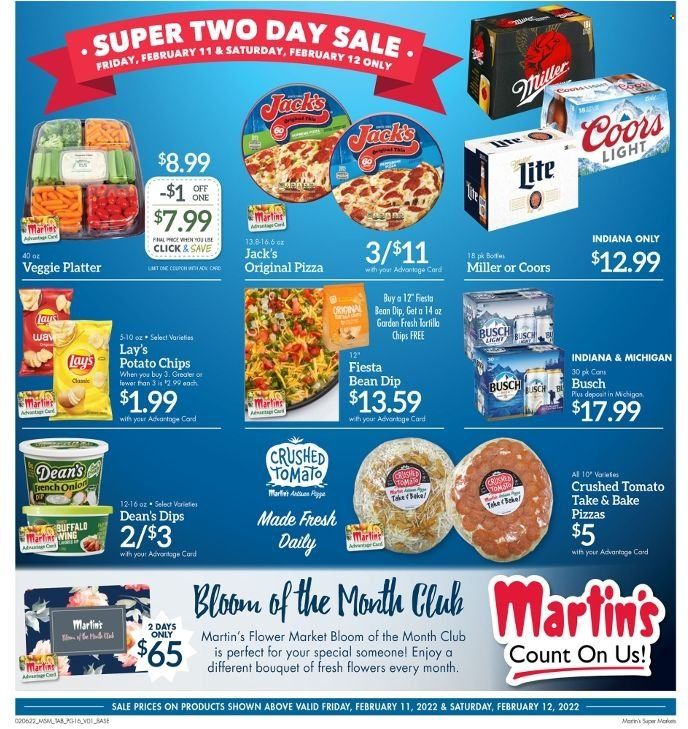Martin’s (IN, MI) Weekly Ad Flyer February 6 to February 13