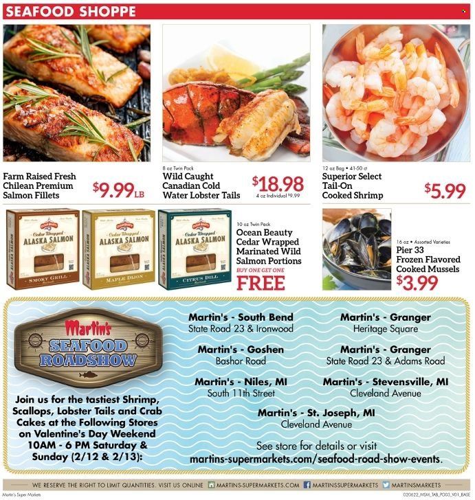 Martin’s (IN, MI) Weekly Ad Flyer February 6 to February 13