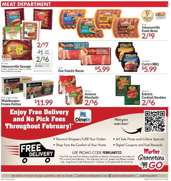 Martin’s (IN, MI) Weekly Ad Flyer February 6 to February 13