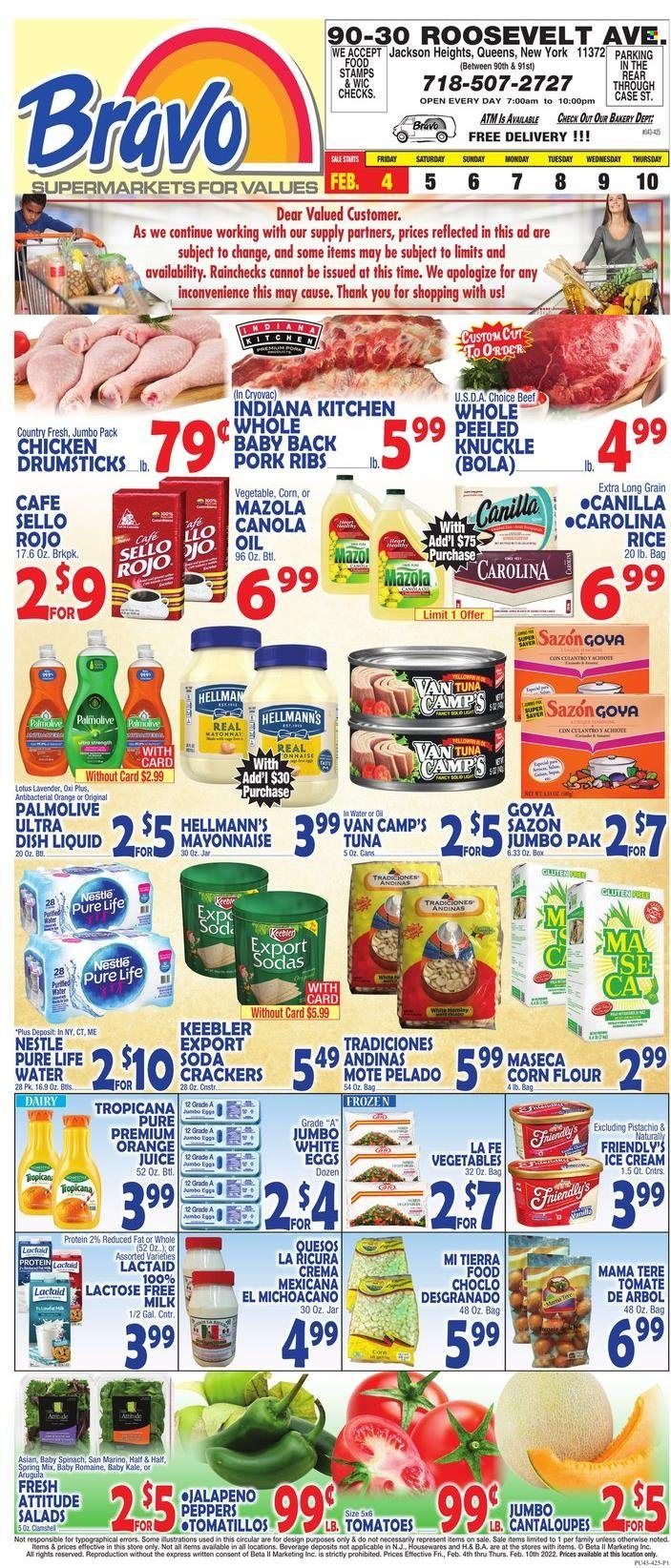 Bravo Supermarkets (CT, FL, MA, NJ, NY, PA) Weekly Ad Flyer February 6 to February 13