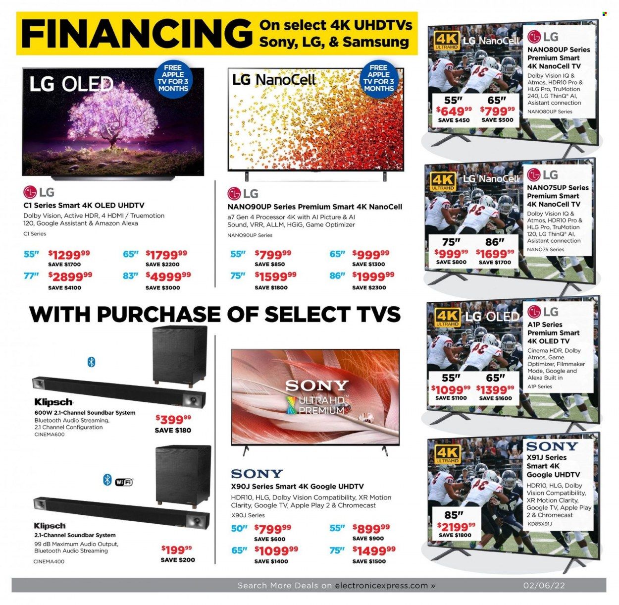 Electronic Express (AL, TN) Weekly Ad Flyer February 6 to February 13