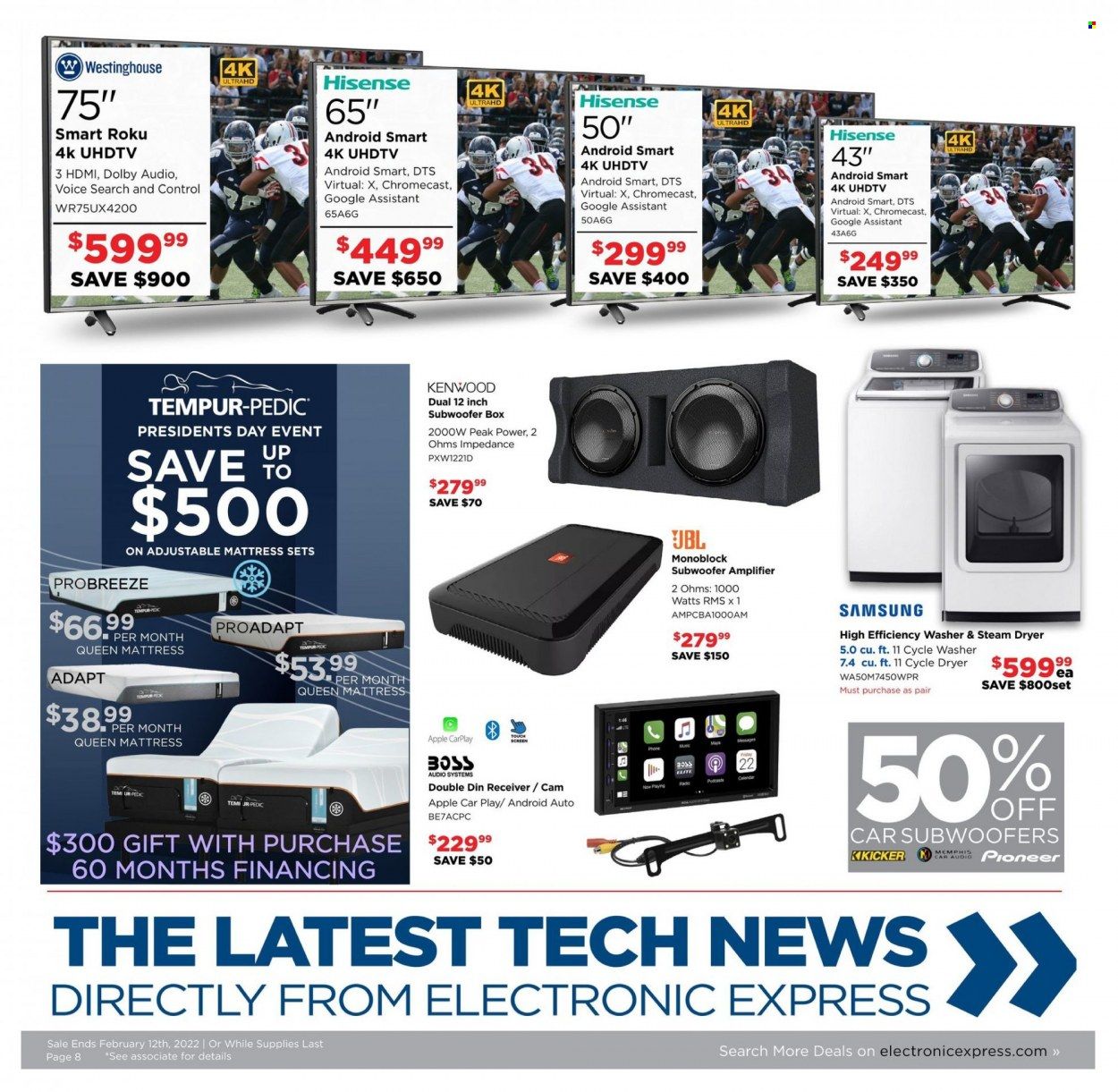 Electronic Express (AL, TN) Weekly Ad Flyer February 6 to February 13