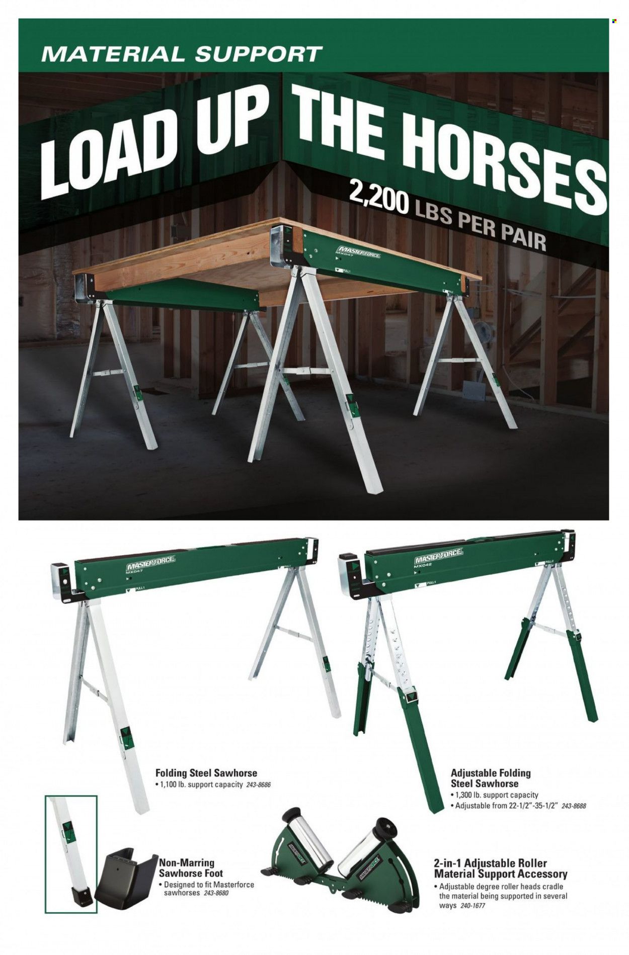 Menards Masterforce Catalog Weekly Ad Flyer Specials April 29 to December 31, 2022