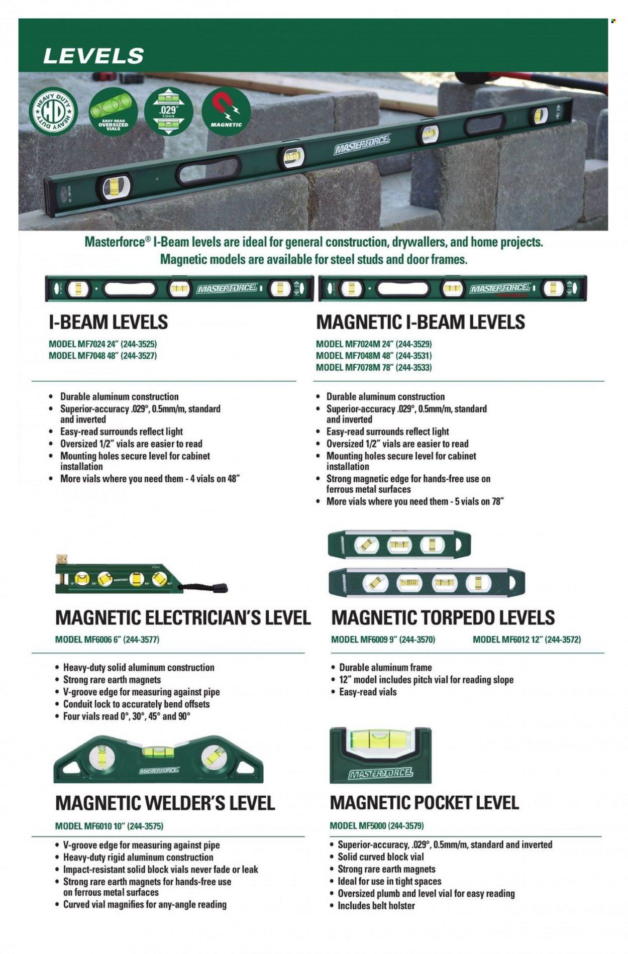 Menards Masterforce Catalog Weekly Ad Flyer Specials April 29 to December 31, 2022