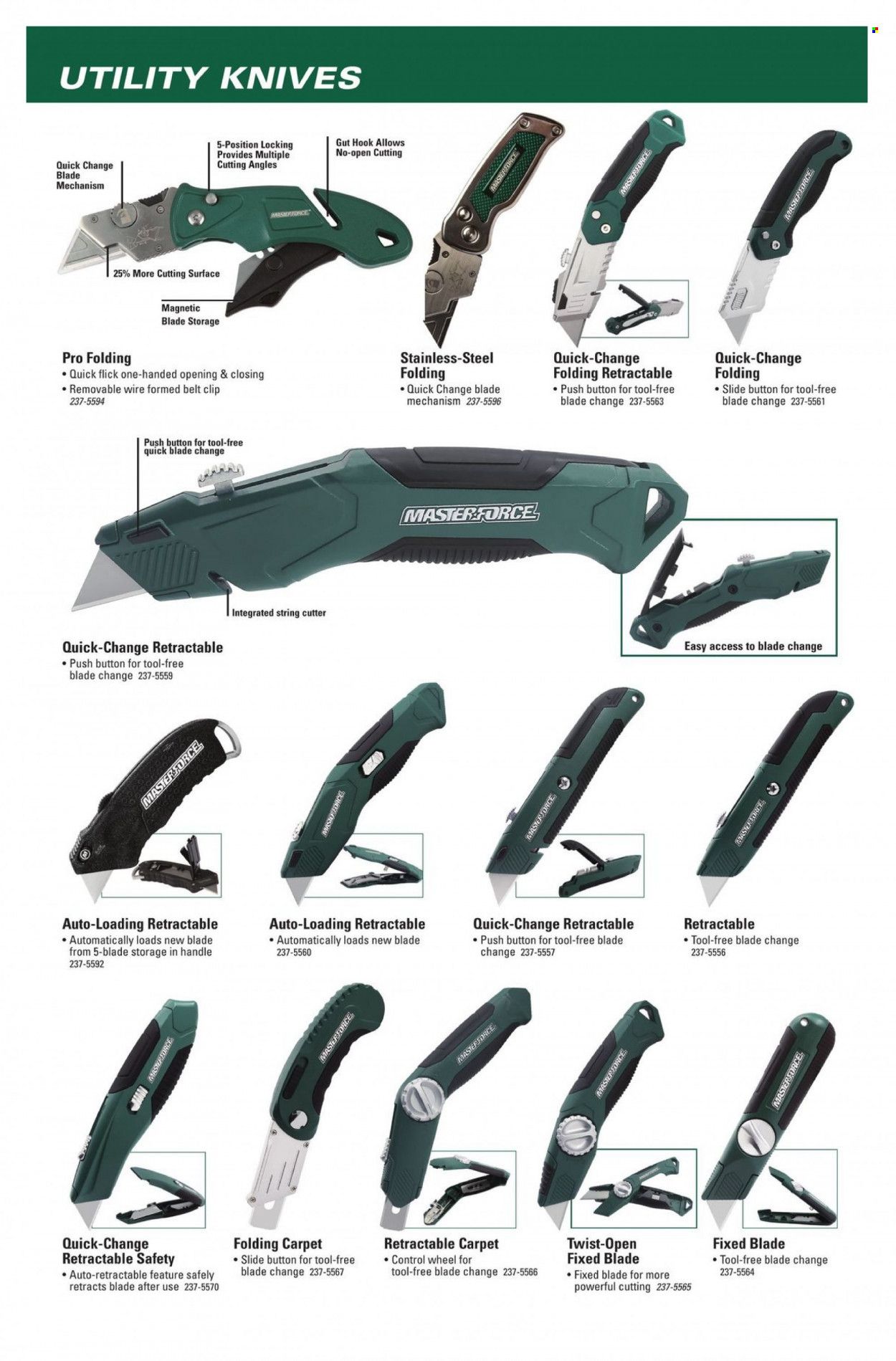 Menards Masterforce Catalog Weekly Ad Flyer Specials April 29 to December 31, 2022