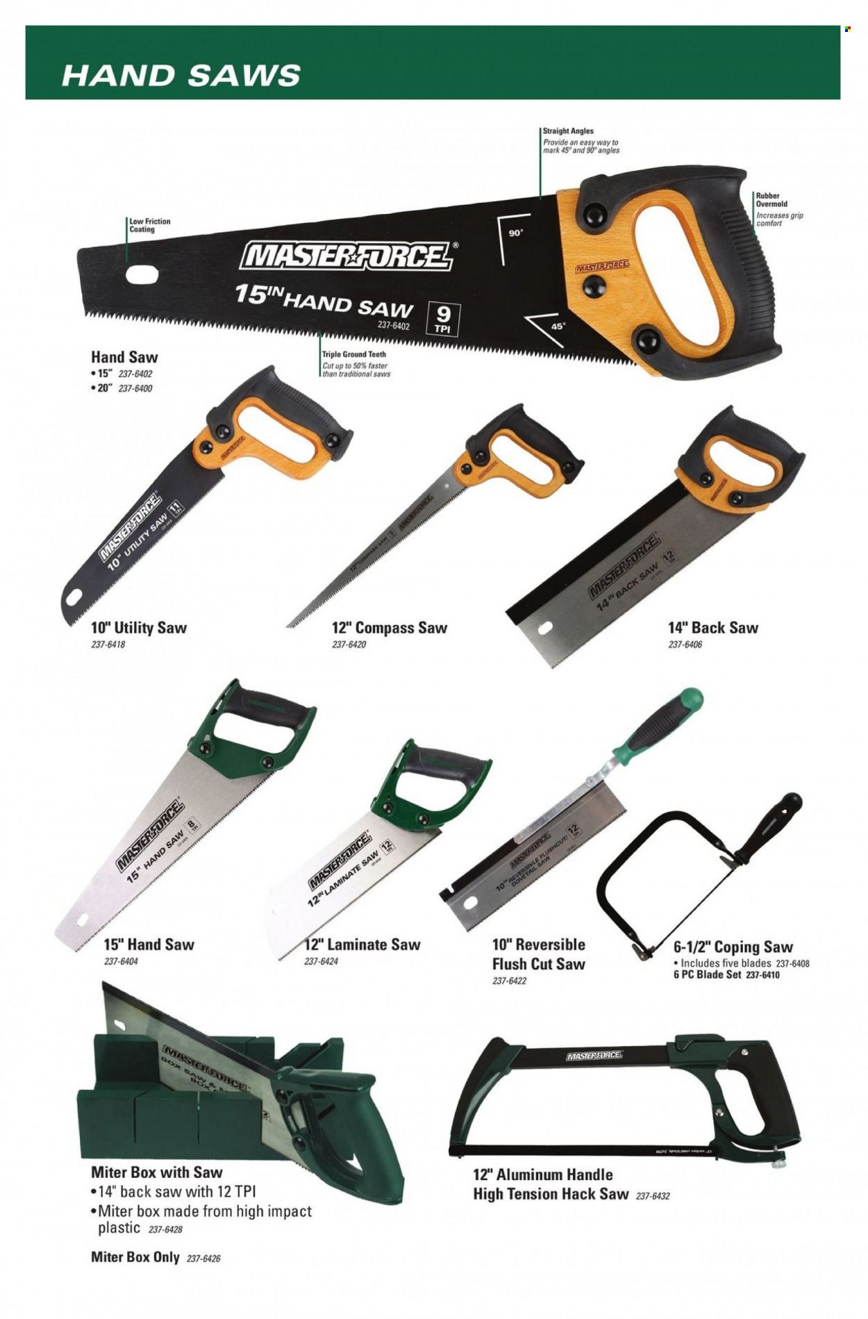 Menards Masterforce Catalog Weekly Ad Flyer Specials April 29 to December 31, 2022