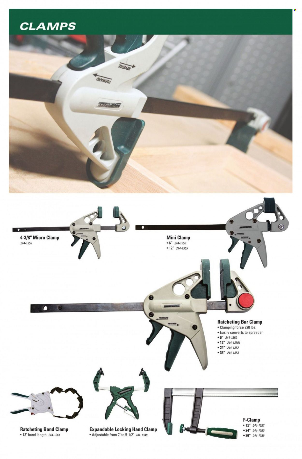 Menards Masterforce Catalog Weekly Ad Flyer Specials April 29 to December 31, 2022