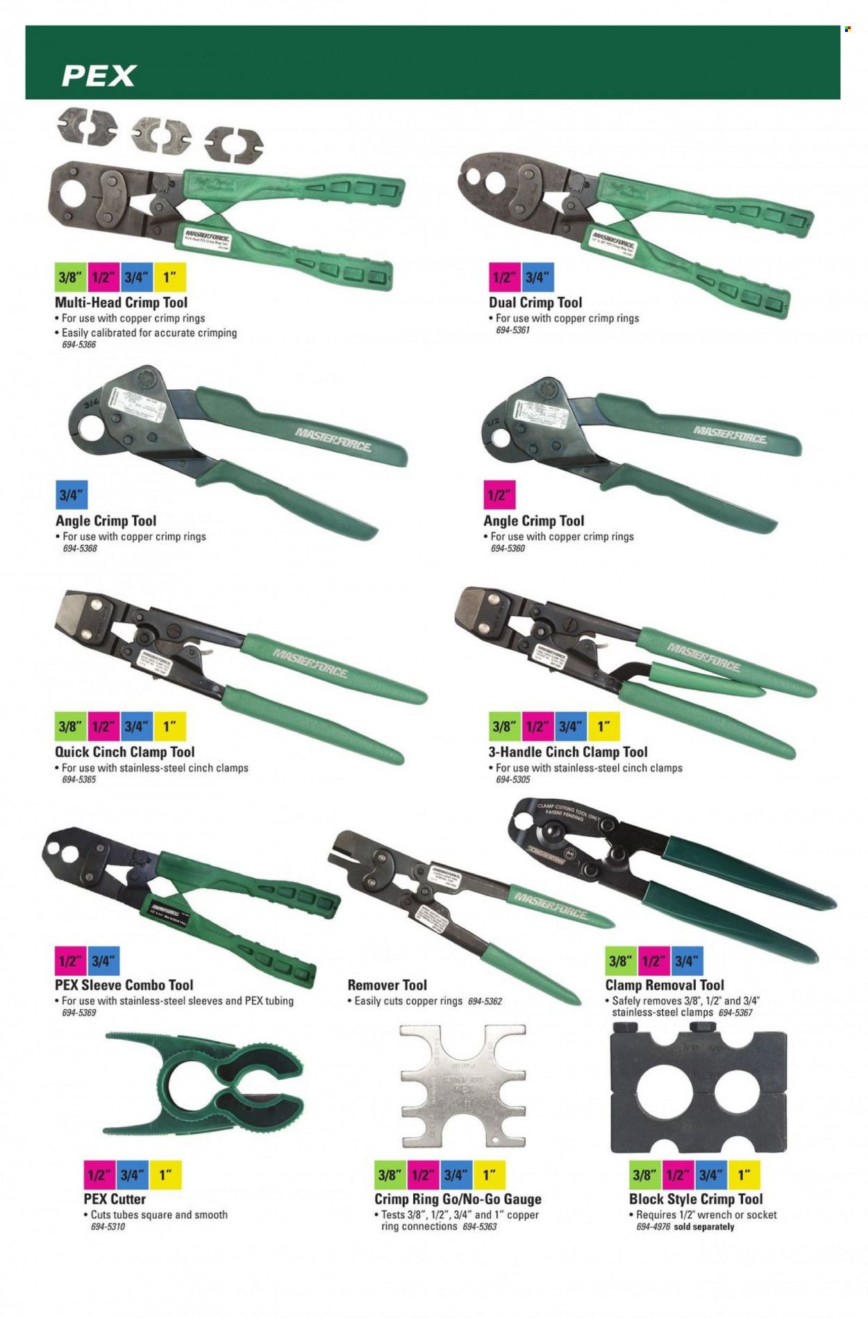 Menards Masterforce Catalog Weekly Ad Flyer Specials April 29 to December 31, 2022
