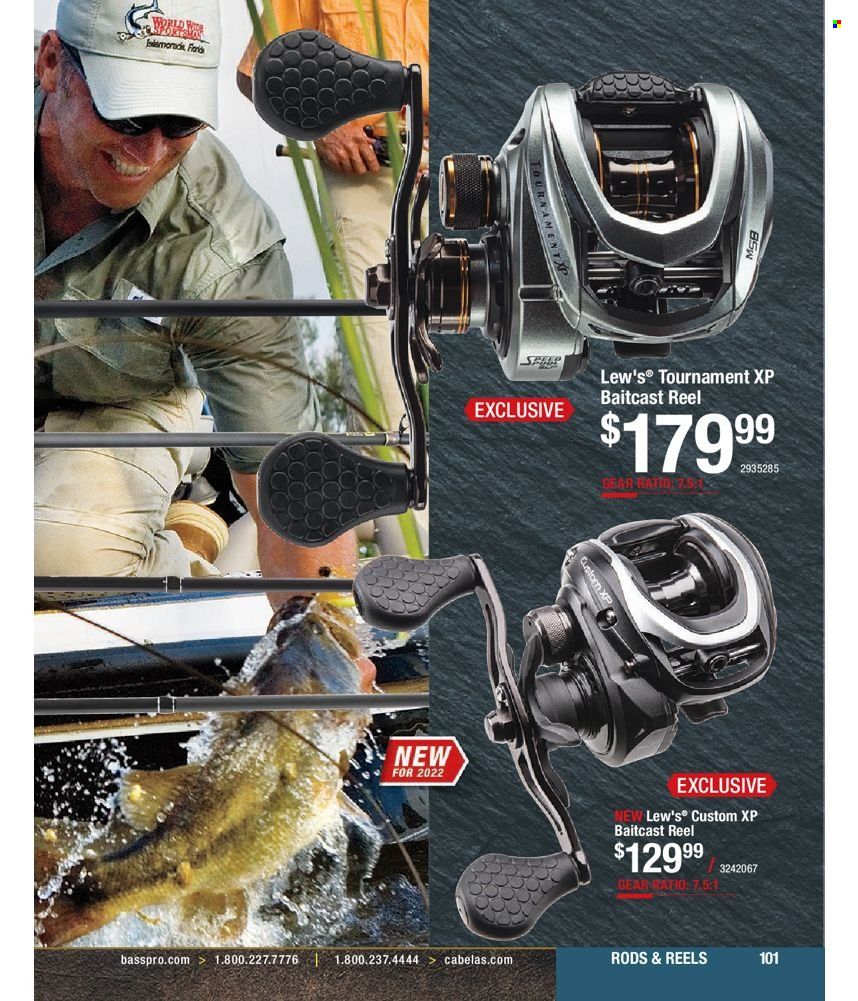 Bass Pro Shops 2022 Master Fishing Catalog Promotions & Flyer Specials September 2022